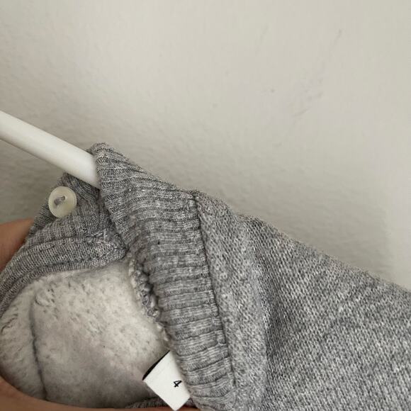 SANDRO Gray Meribel Layered Sweatshirt (Size 4) - Picture 5 of 14